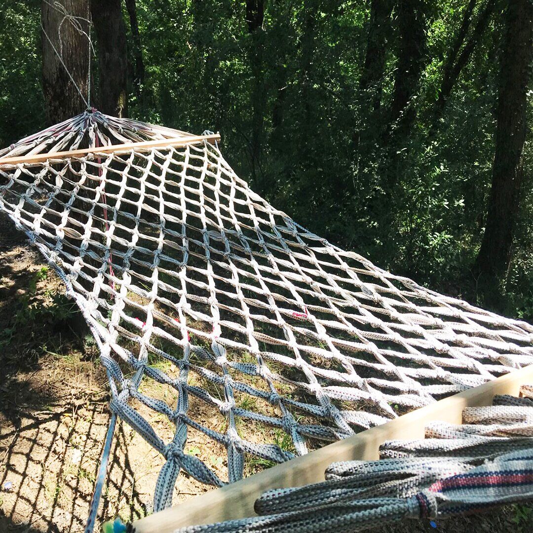 KRT-1020 ( LÜKS  ( KOLON RENKLİ İP ) HAMAK ( ÇİFT KİŞİLİK ) ( TAŞIMA KAPASİTE: 250KG )*5=K