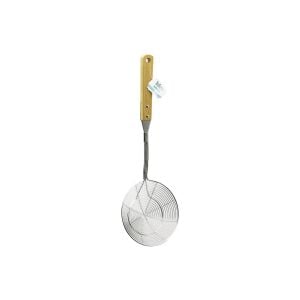 İBİCO İ22-289 ( 14CM ) ( BAMBU SAPLI ) ÇELİK METAL KEVGİR*12X10
