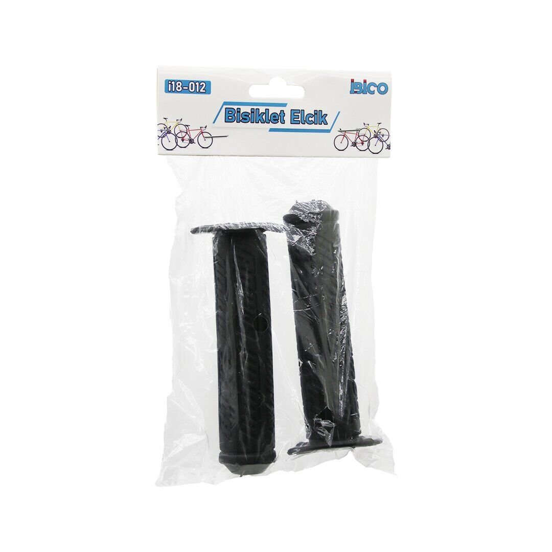 İBİCO İ18-012 ( 2PCS SET ) ( SİYAH & SİLİKON ) BİSİKLET ELCİK*100