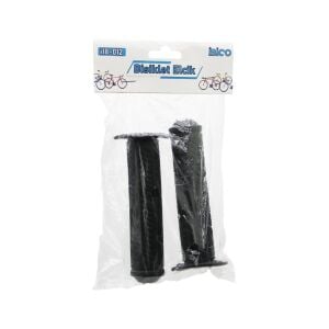 İBİCO İ18-012 ( 2PCS SET ) ( SİYAH & SİLİKON ) BİSİKLET ELCİK*100