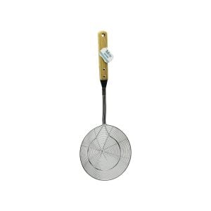 İBİCO İ22-290 ( 16CM ) ( BAMBU SAPLI ) ÇELİK METAL KEVGİR*12X10