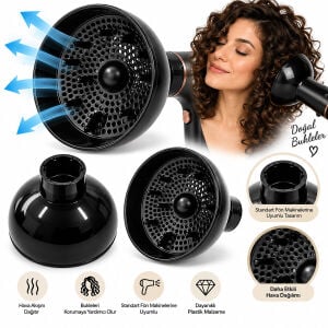 POWERTEC ( SİYAH ) VİGO BAŞLIK ( SAÇ ŞEKİLLENDİRİCİ )*48