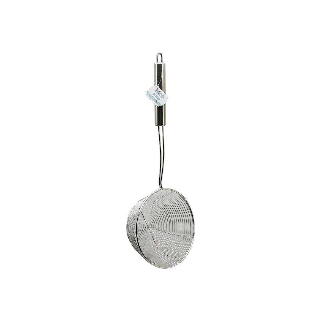 İBİCO İ22-292 ( 14CM ) ( METAL SAPLI ) ÇELİK KEVGİR*10X12
