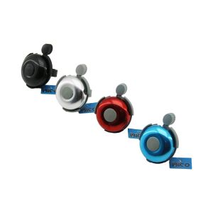 İBİCO İ18-018 ( CIRCIR ) ( GENİŞ & YUVARLAK ) ( RENKLİ METAL KAPAK  ) BİSİKLET ZİLİ ( RENKLİ PLASTİK TABAN & ZİL KOLU & TUTACAK )*20X12