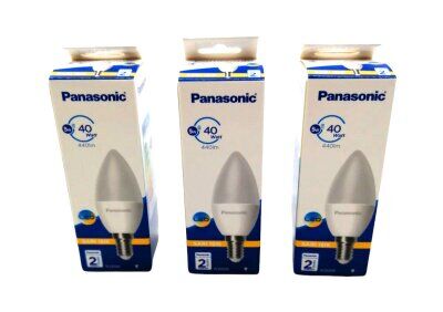 PANASONİC ( SARI ) ( E14 ) ( 4.9W ) LED AMPUL ( WARM WHİTE ) ( 2700K )*20X5