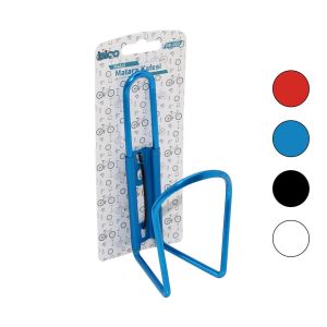 İBİCO İ18-023 ( RENKLİ METAL ) BİSİKLET SULUK & MATARA KAFESİ ( STANDART ŞİŞELER İÇİN = TÜM BİSİKLETLERE UYUMLU )*12X20