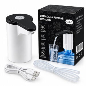 YAKUT-13782 ( USB ŞARJLI & OTOMATİK ) DAMACANA SU POMPASI*60