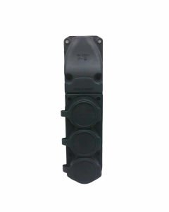 İBİCO ( 3LÜ ) ( KAUCUK ) TOPRAKLI ( KLEMENS KAPAKLI ) ( 16A & 250V )*72