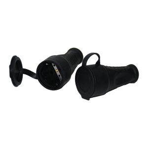 PERA WT KP-1161 ( KAUÇUK ) ( DİŞİ ) TOPRAKLI FİŞ ( 1X16A ) ( KAUCUK )*30X1