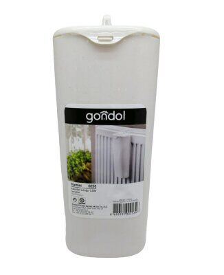 GONDOL G-253 HUMİNİ KALORİFER SULUK ( 0.50LT ) ( BEYAZ PLASTİK ) ( 90X195X45MM )*36=K