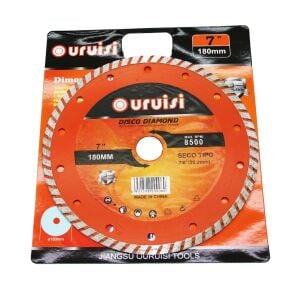URUİSİ DİMOND BLADE TY-157 ( 7'' & 180MM ) MERMER KESİCİ DİSK ( SPRAL TAŞI )*100