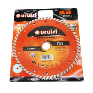 URUİSİ DİMOND BLADE TY-157 ( 7'' & 180MM ) MERMER KESİCİ DİSK ( SPRAL TAŞI )*100