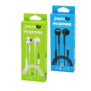 JAPANEX ( IPH6 ) ( KULAK İÇİ ) ( MİKROFONLU ) STEREO KULAKLIK ( KABLOLU= 1.2MT ) ( AUX GİRİŞ )*20X20