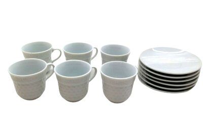 NEWLİFE CLKN-1652-A-B-C-D-E-H ( 12PCS=6-TAKIM ) PORSELEN KAHVE FİNCANI*18