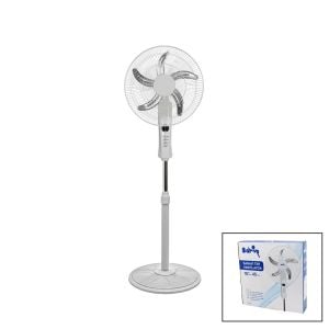( SP-53 ) SAHİP ( KUMANDALI ) (18'' İNC) (45 CM) (SANAYİ TİPİ) AYAKLI VANTİLATÖR (5-METAL PERVANE) (3-KADEME HIZ) (65W) (Y:137CM) FAN*1