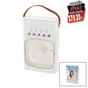 WINNBOSS EKL-13 (3İN1) (HAVA NEMLENDİRME & FAN & GECE LAMBASI) (MASA ÜSTÜ) BUZLU VANTİLATÖR (360°)(USB ŞARJ) (3KDM HIZ)*40