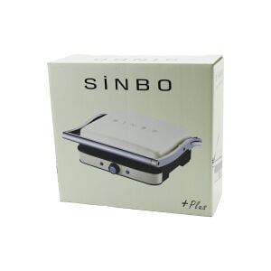 SİNBO SSM-2571 ( KREM ) IZGARA VE TOST MAKİNESİ ( AYARLANABİLİR ISI ) ( 180° AÇILABİLİR ÜST GÖVDE )*4