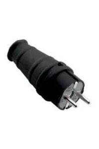 VEETRİN KP-1160 ( KAUÇUK & ERKEK ) TOPRAKLI FİŞ ( KAUCUK ) ( 16A )*60X6