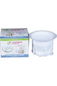 ZAMBAK ZP-172 ( KUTULU AMBALAJ ) ( TEK KAPAK ) WC MATİK KAPAK ( ŞEFFAF ELDİVEN HEDİYELİ )*100