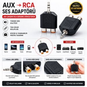 KRT-1132 AUX RCA APARAT*100X1