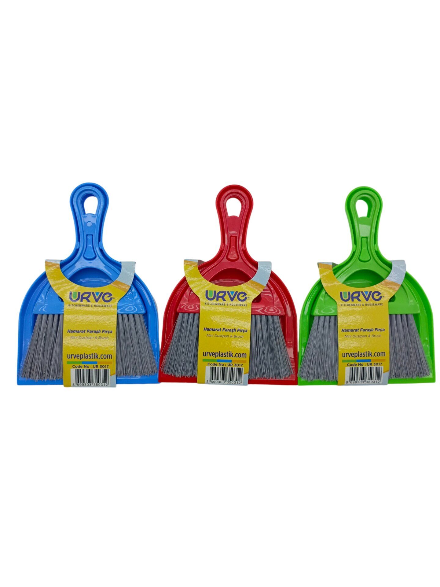 URVE URV-3017 (HAMARAT) KÜÇÜK FIRÇALI FARAŞ TAKIM*50