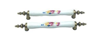 İBİCO-909 ( ORTA & 13CM ) ( SATEN ) PORSELEN KULP*10X5