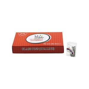 GLASS PINS K-0187 ( 50PCS ) ( GÜMÜŞ ) ( PLS.KUTULU ) ( MİNİ ) BAŞÖRTÜ İĞNESİ*20X50