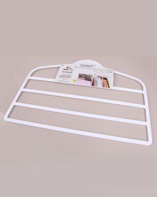 BARONESS BRNS-20894 ( PLASTİK ) ( 4 KATLI ) PRATİK PANTOLON ASKI ( YER KAZANDIRIR )*48