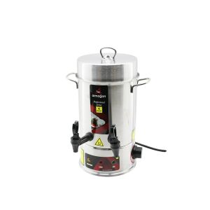 ARMAĞAN ( 40 BARDAK ) ÇAY OTOMATI ( ELEKTRİKLİ ) SEMAVER ÇAY MAKİNESİ ( ÇİFT MUSLUK ) ( 4LT ) ( 1000W ) ( 4.5A )*4