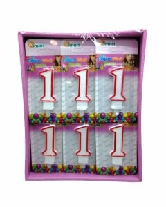 KSMART K-5511 RAKAMLI DOĞUM GÜNÜ MUMU*36X20