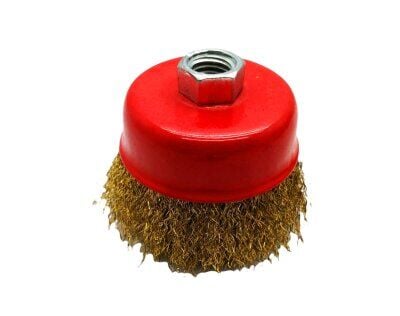 B.H.D. BHD-00892 ( 75MM ) SAÇAKLI ÇANAK FIRÇA ( PAS & KOROZYON GİDERME ) ( KUTULU AMBALAJ )*100