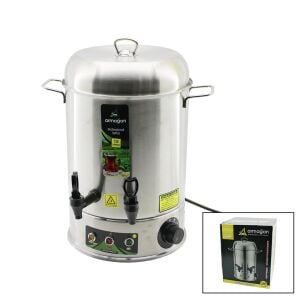 ARMAĞAN ( 120 BARDAK) ÇAY OTOMATI ( ELEKTRİKLİ ) SEMAVER ÇAY MAKİNESİ ( ÇİFT MUSLUK ) ( 12LT ) ( 2000W ) ( 9.1A )*2