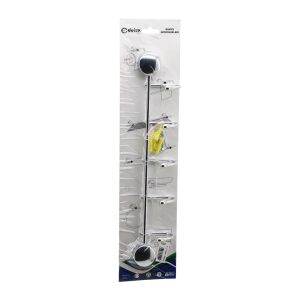DELUX BANYO KOD-550 ( 5 KOLLU ) ( KROM ) BANYO ASKISI ( VİDALI MONTAJ )*50