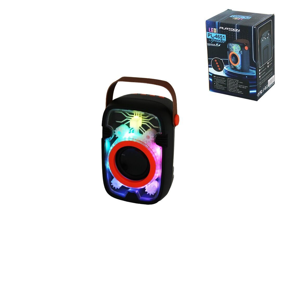 PLATOON PL-4651 SPEAKER HOPARLÖR ( BLUETOOTH ) ( WIRELESS SPEAKER )( USB & BLUETOOHT & DC 5V ) 10W*50
