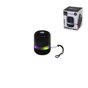 PLATOON PL-4445 (KAVANOZ MODELİ & MİKA GÖVDE) BLUETOOTH WİRELESS (MİNİ) HOPARLÖR SPEAKER (USB ŞARJLI & IŞIKLI) (5W)*100