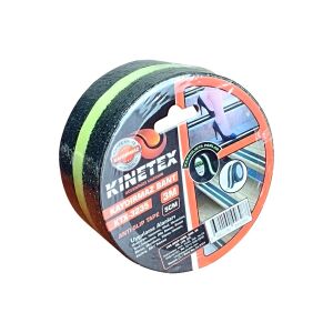 KINETEX KINITEX KTX-3235 ( 5CMX3MT ) ( FOSFOR ŞERİTLİ & KARANLIKTA PARLAR ) KAYDIRMAZ SİYAH BANT ( BANDI )*72