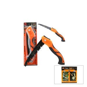 TOKYO TKY-3498 ( KATLANIR) ( KURT DİŞİ ) ( 7'' ) BUDAMA TESTERESİ ( KİLİTLİ ) (TESTERE:18CM+KAUÇUK KAPLAMALI PLS.SAP:20CM=39CM)*12X5