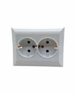 ATOM TOPRAKLI 2Lİ PRİZ*12X10