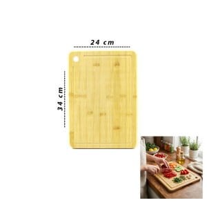 İBİCO İ22-396 ( 24X34X1.8CM ) ( AHŞAP BAMBU ) KESİM PANOSU & KESME TAHTASI*30
