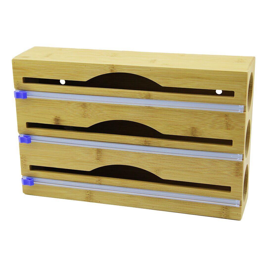 DMR-8280 ( 3IN1 ) AHŞAP BAMBU ( STREÇLİK & FOLYOLUK & HAVLULUK ) ( KESİCİ BIÇAK KANALLI ) ( 21.5 X 33.5CM )*20