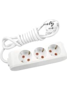 VİKO ( 9011 3302 ) ( 3LÜ 2MT ) UZATMA KABLO GRUP PRİZ*12