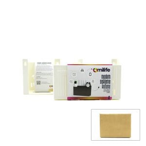 OMİLİFE MODEM SAKLAMA KUTUSU PLASTİK ( 25X15X6CM)*24X3