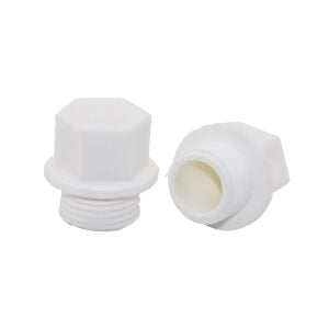 FIRAT ( PLASTİK ) KÖR TIPA BEYAZ ( 1/2'' ) ( 20LİK ) ( KÖR TAPA )*100X15