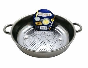 GÜNEŞ ( NO-1 ) ( 26CM ) ( BASIK ) SÜZEK METAL SÜZGEÇ ( KULPLU )*100