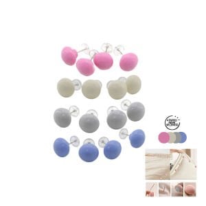 İBİCO İ20-018 ( 4PCS ) ( PLASTİK & MİX RENK ) MANTAR İĞNE UÇLU YORGAN KLİPS & NEVRESİM TUTUCU SABİTLEYİCİ*50X20