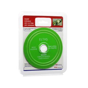 ELTAŞ LRD-63 GB-11272-2002 ( CAM KESME ) YEŞİL HASSAS KESİCİ DİSK & TAŞLAMA ( 115X22X23X15MM)*200