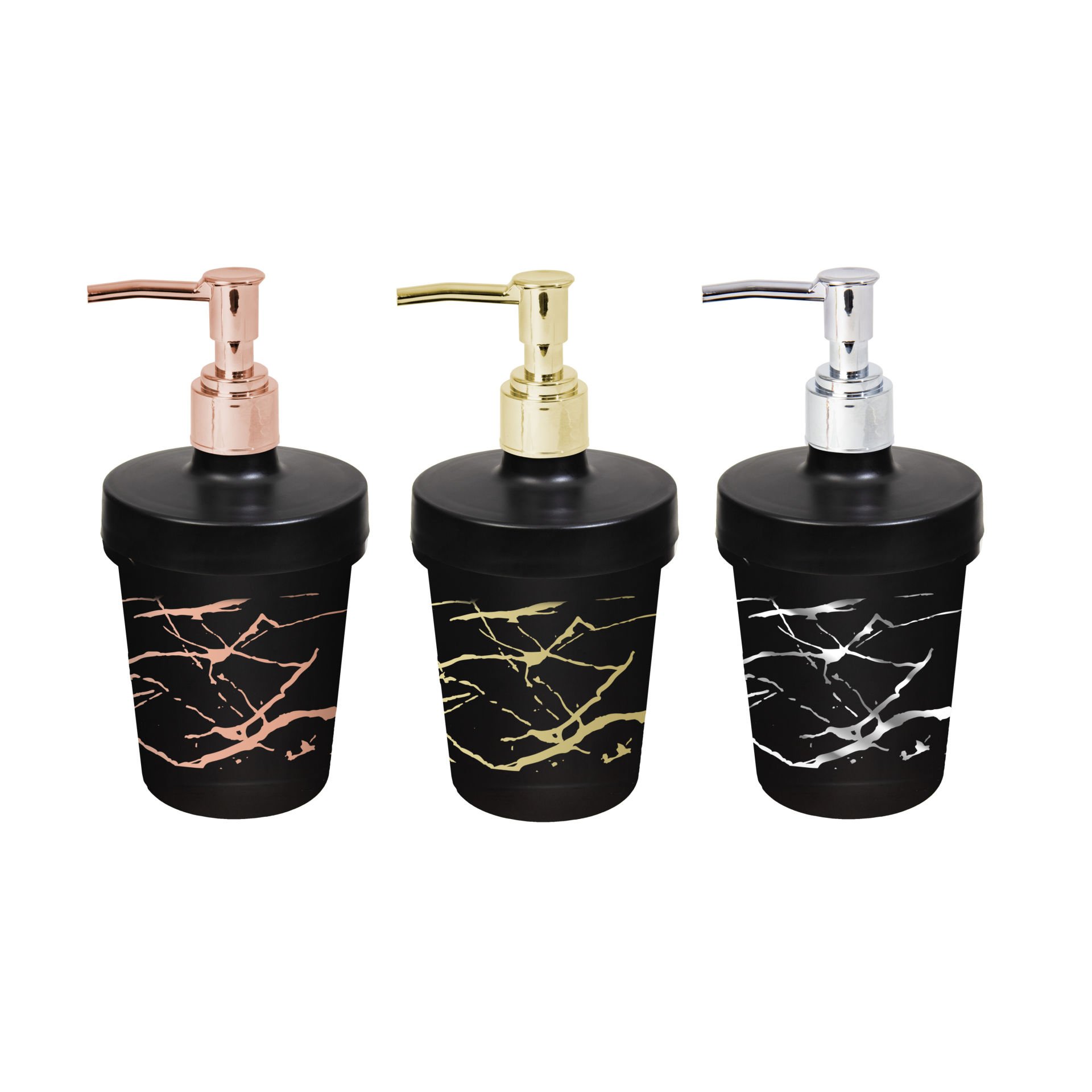 320 CC DESENLI SIVI SABUNLUK - KROM - ALTIN BAKIR-MERMER DESEN *24