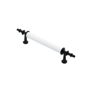 İBİCO-973 ( 9.6CM ) ( BEYAZ & SİYAH ) BORU KULP*10X5