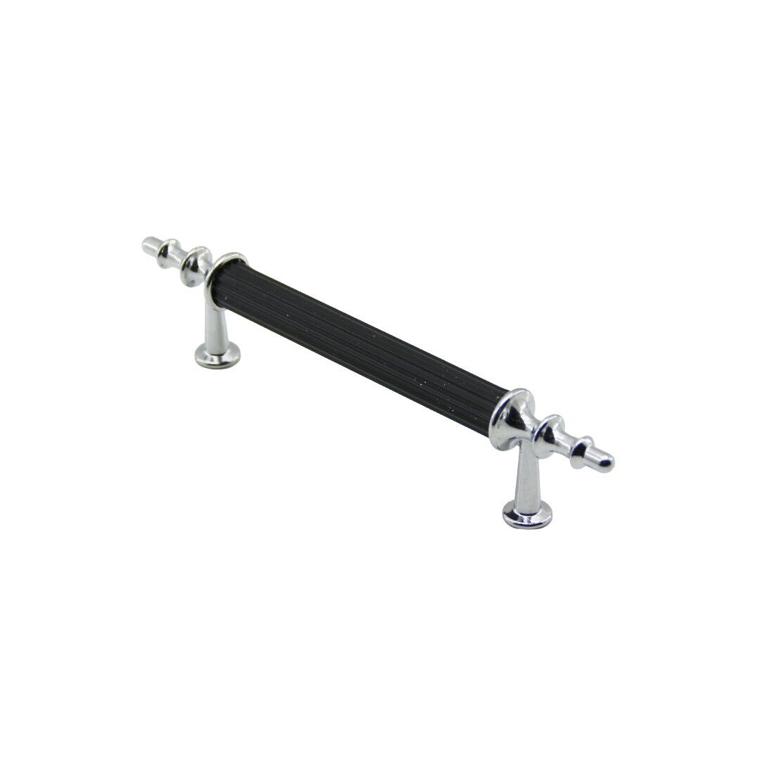 İBİCO-974 ( 9.6CM ) ( KROM & SİYAH ) BORU KULP*10X5