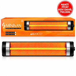 MİNİSAN SR-3000 ( UFO TİPİ ) ELEKTRİKLİ ISITICI INFARED SOBA ( 3000W )*3